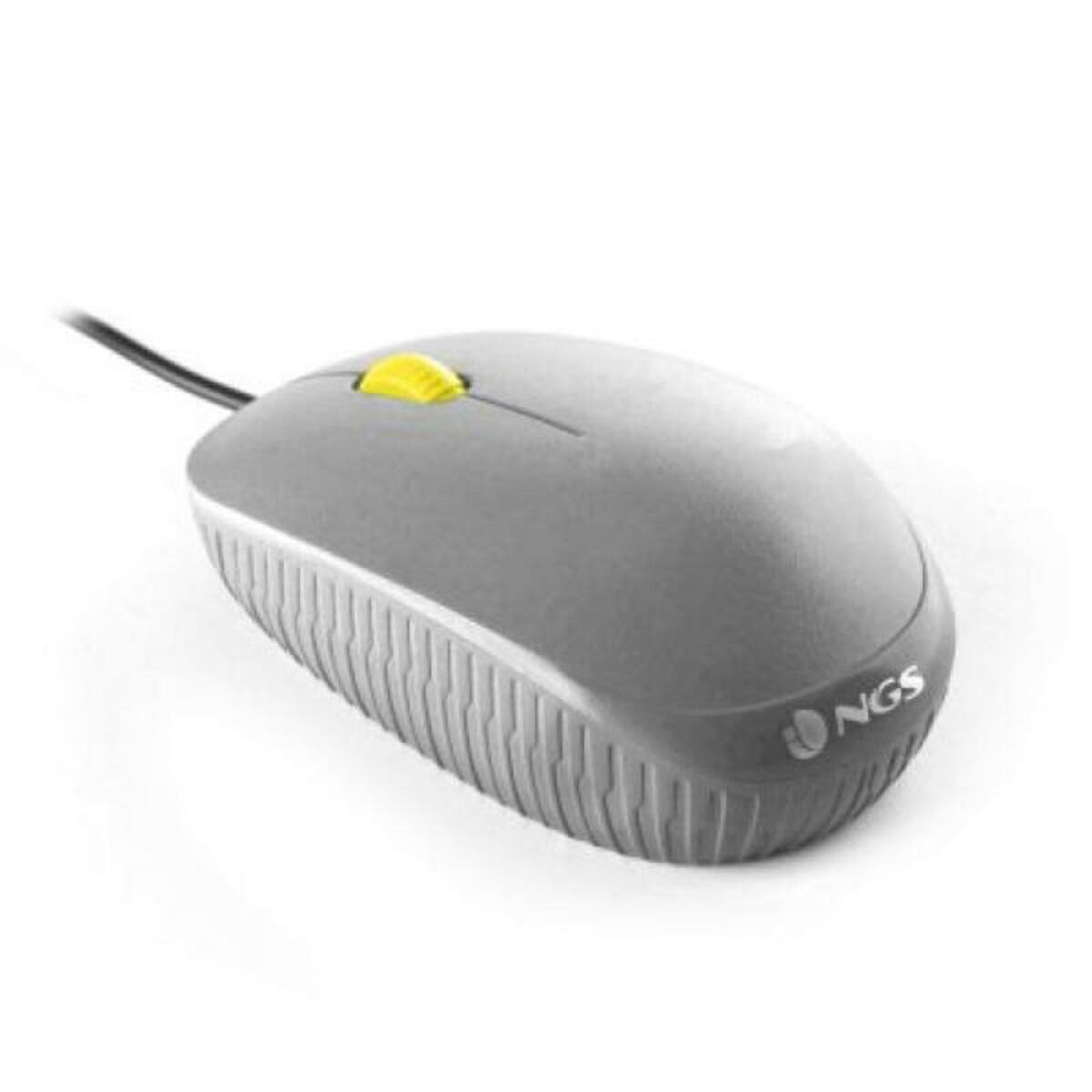 Optikai Egér NGS GRAYFLAME Fekete 1000 dpi